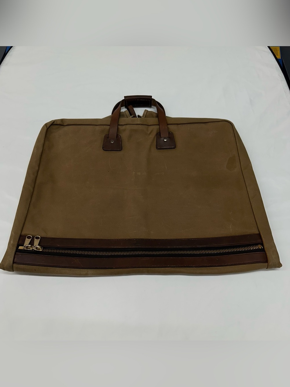 Vintage Filson Garment Bag with talon zippers